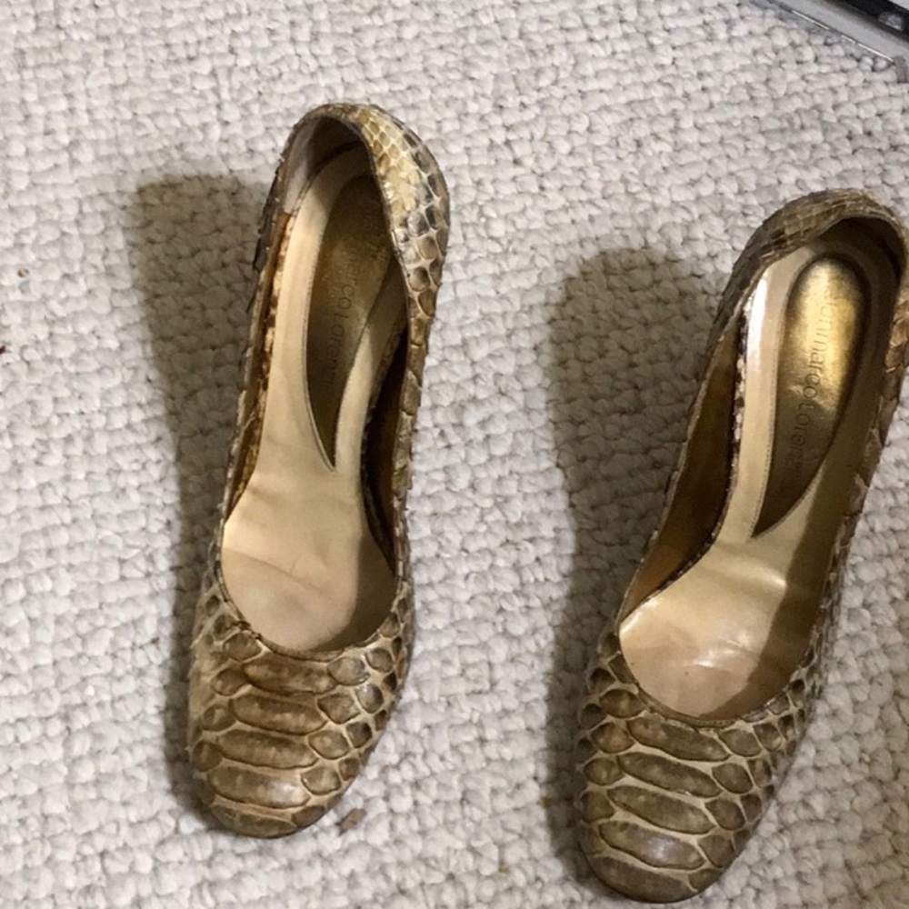 Snakeskin shoes